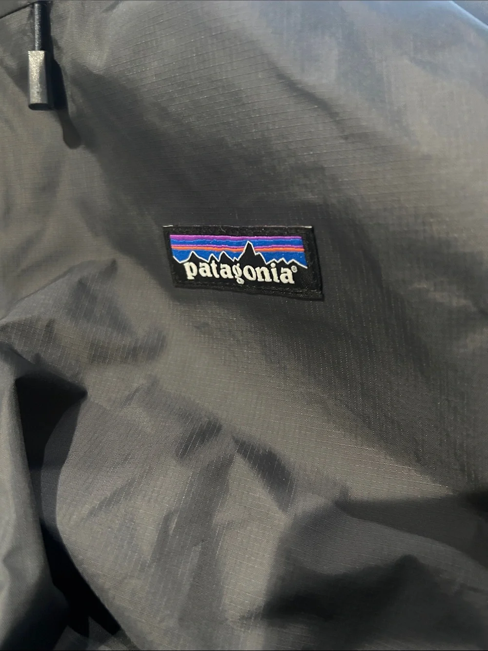 Patagonia Men's Hooded Rain Jacket - Black